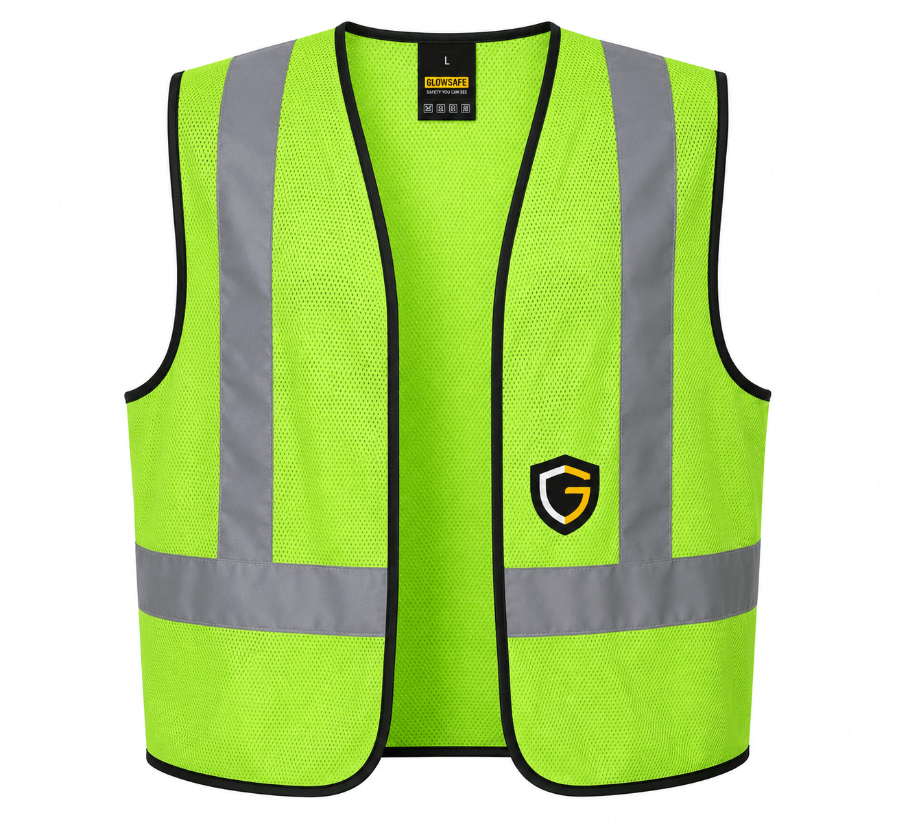 Glowsafe Lite Series custom branded safety vest OEM