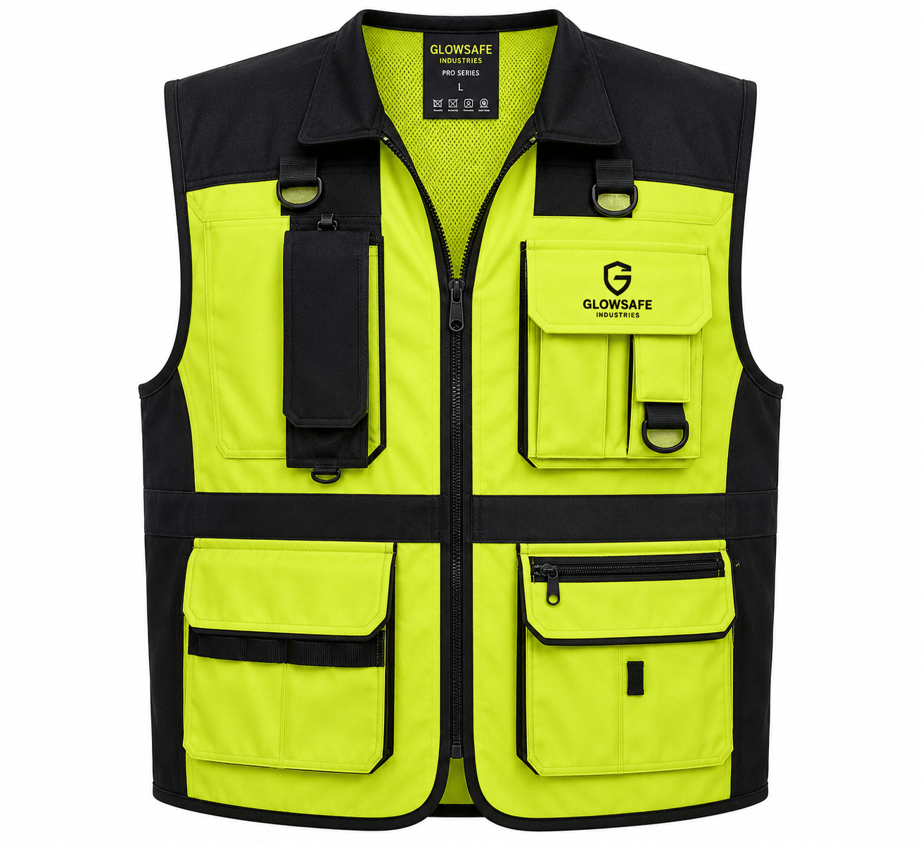 Premium safety jacket Class 3